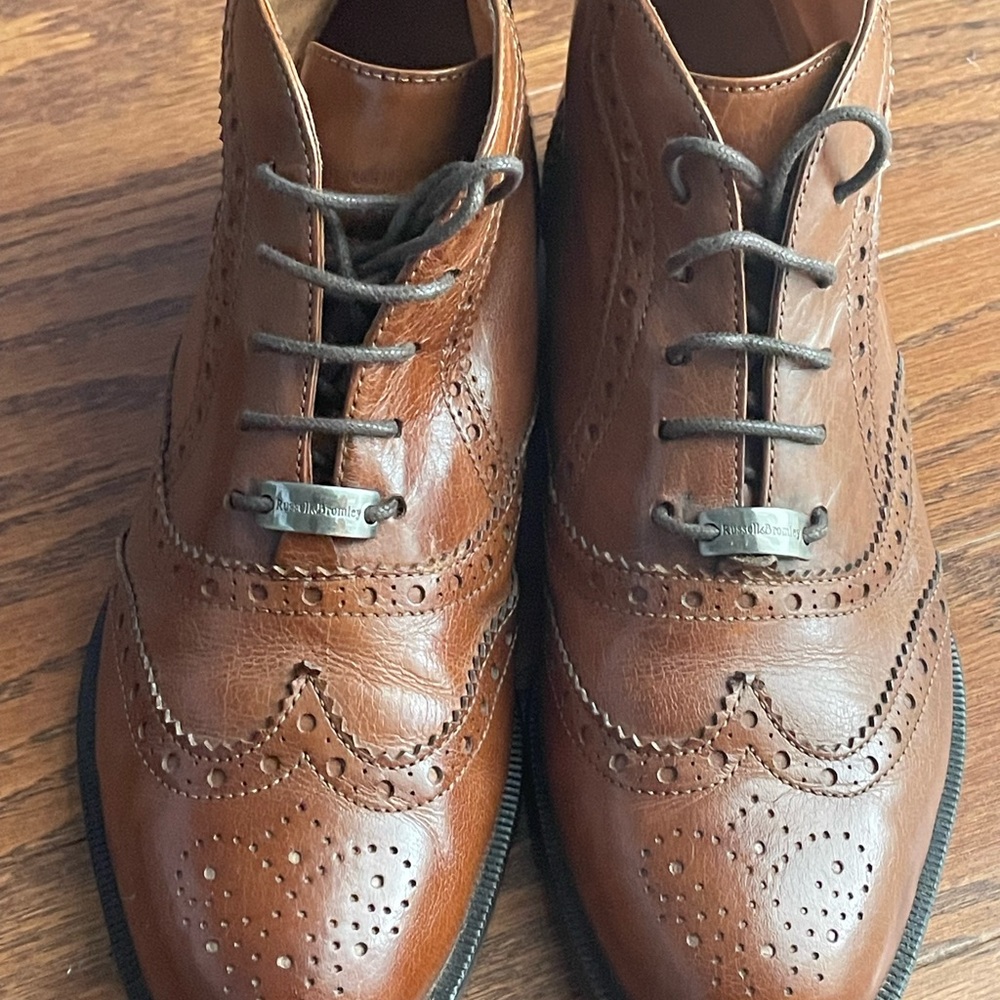 Russel & Bromley Italian leather Brogues - Women's Lace-Up